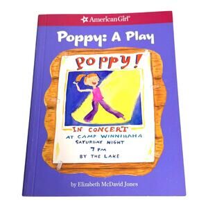 American Girl Sleepover Pjs Accessory BOOK Poppy A Play Inner Star Singer Story